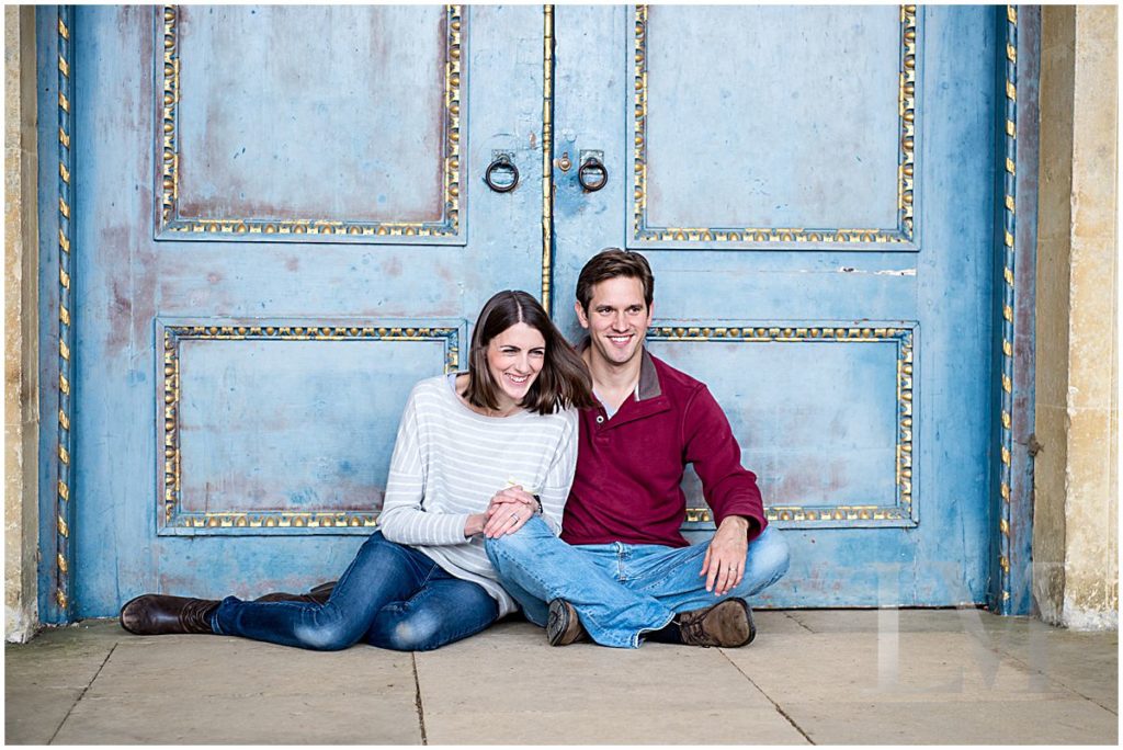 couple portrait at Stowe