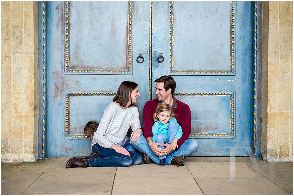 family photo at Stowe