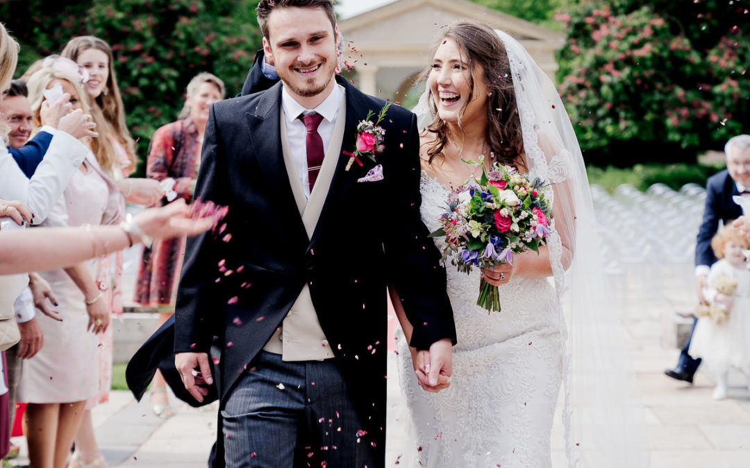 Spring Wedding at Shrewsbury’s Rowton Castle