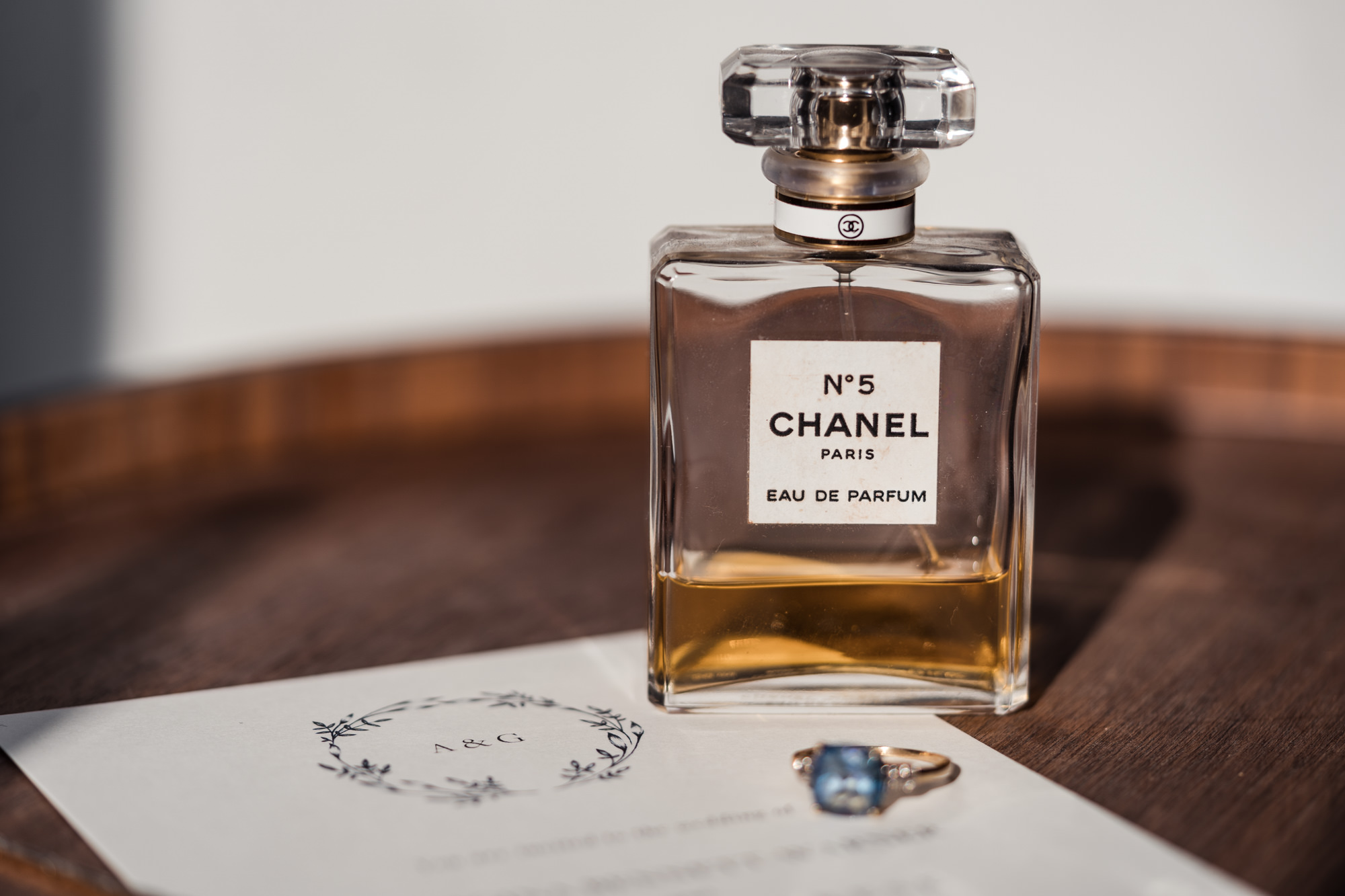 detail photo of chanel no 5 perfume